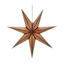 Hnědá vánoční závěsná světelná dekorace Markslöjd Glitter, délka 45 cm