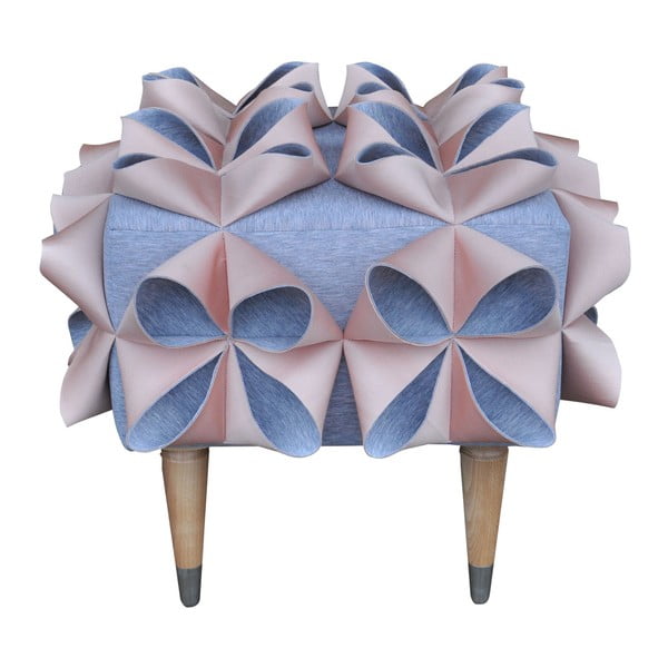 Taburetka Origami, růžová-image-1