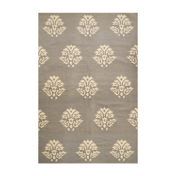 Vlněný koberec Salma Flowers, 150x245 cm