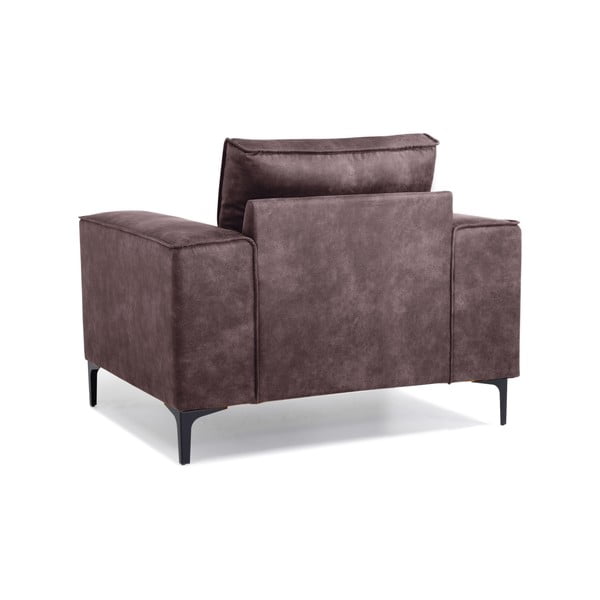 Tumepruun kunstnahast tugitool Copenhagen - Scandic-image-3