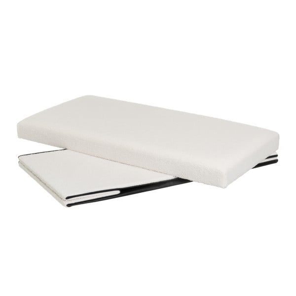 Valge bukleekangast tumba Ecru - Casa Selección-image-2