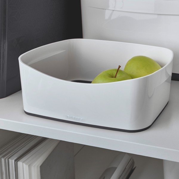 Valge/must plastist hoiukast 25x16x10 cm MyBox – Leitz-image-3