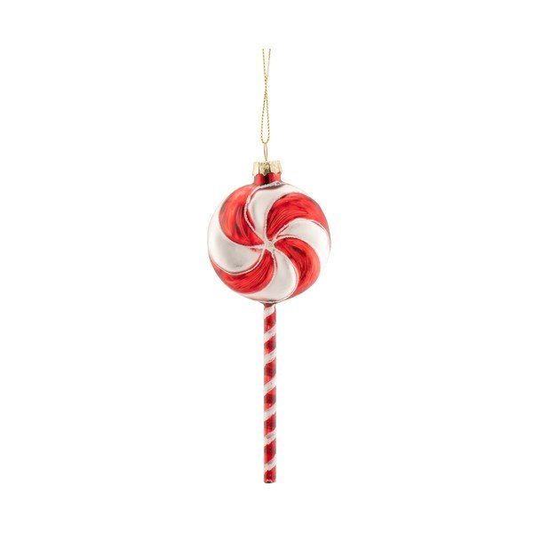 Klaasist jõulukaunistus, 2,5 cm Christmas Lollipop – Sass & Belle