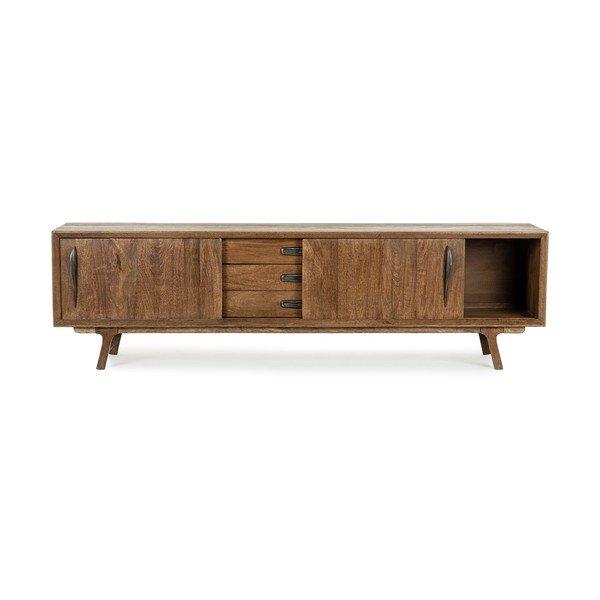 Naturaalne mangopuidust telerialus, 200x60x43 cm Sherman – Bizzotto-image-1