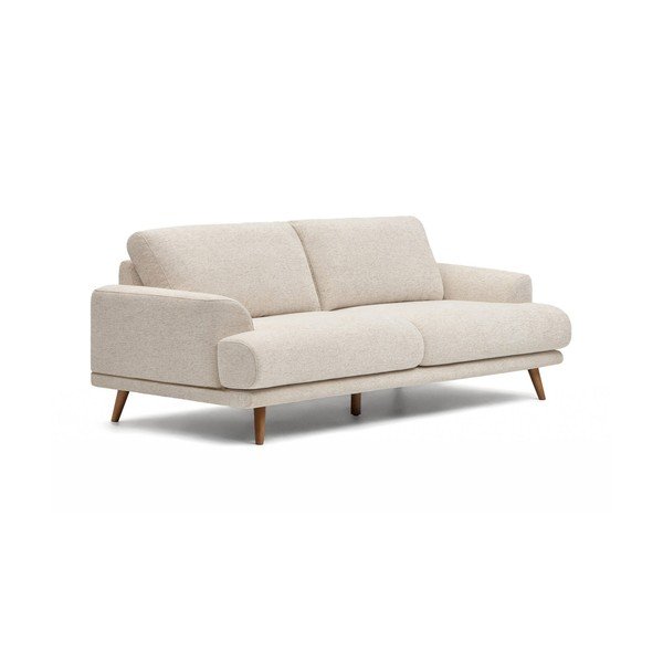 Beež šenilldiivan 228 cm Karin - Kave Home