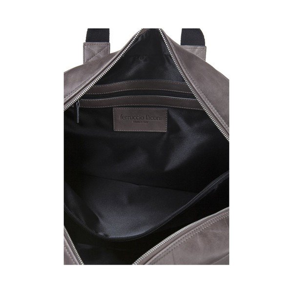 Pánská kožená taška Ferruccio Laconi 101 Grey-image-3