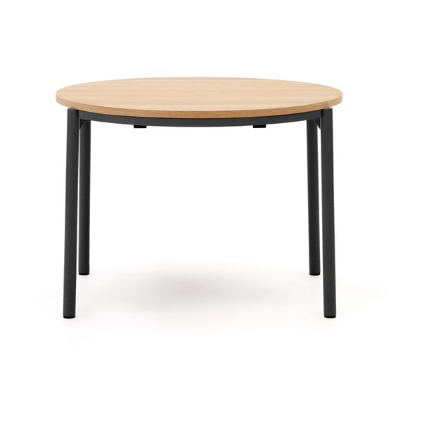 Ümmargune kokkupandav söögilaud tammedekooriga ø 90 cm Montuiri - Kave Home