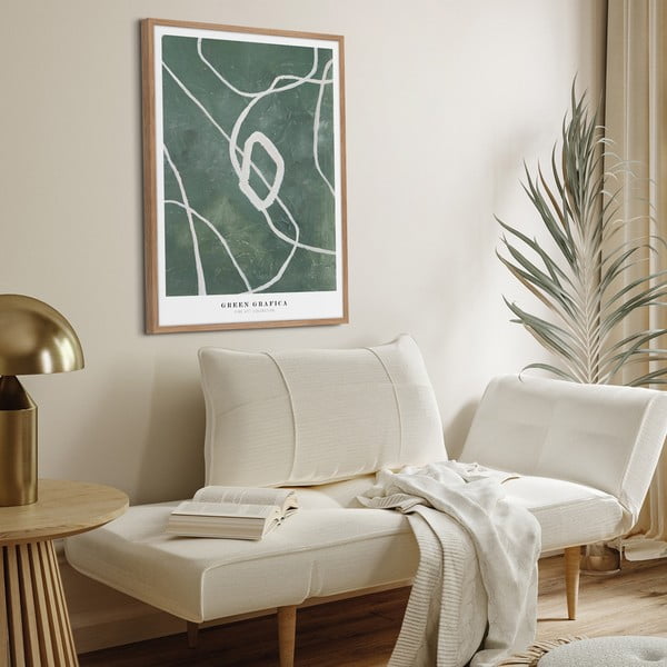 Plakat raamis 52x72 cm Green Grafica - Malerifabrikken-image-1