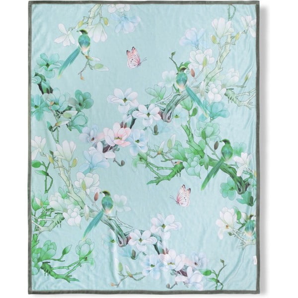 Roheline pööratav tekk , 130 x 160 cm Shi - Descanso-image-2