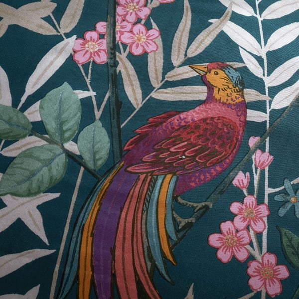 Tumeroheline laiendatud voodipesu 230x220 cm Tropical Floral Birds - Catherine Lansfield-image-4