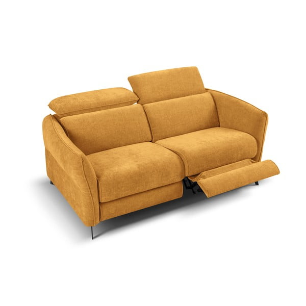Kollane diivan 103 cm Hubble - Windsor & Co Sofas-image-2