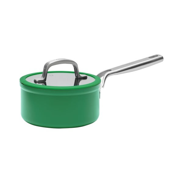 Alumiiniumist pott induktsioonpliidile koos kaane ja mittenakkuva pinnaga 1,3 l Meda 3.0 - FABINI