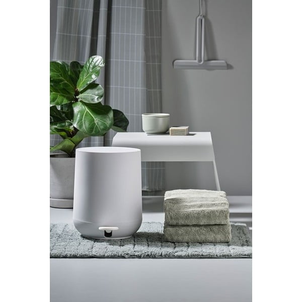 Valge plastikust prügikast 3 l Nova – Zone-image-1