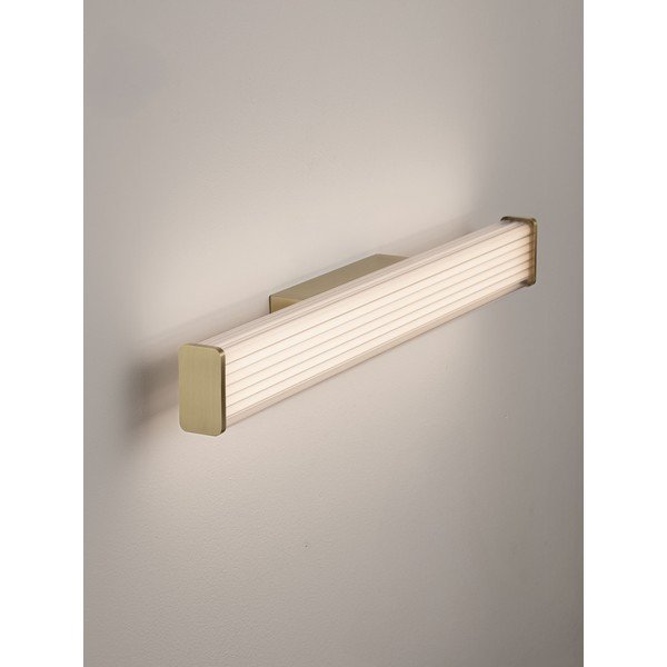 Metallist LED-seinalamp mattkuldses värvitoonis Misty - Nova Luce-image-2