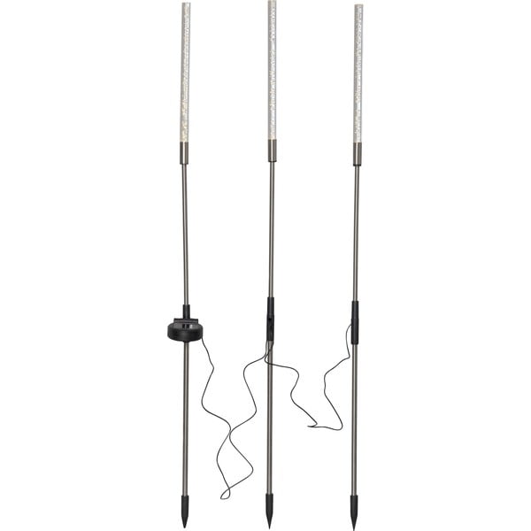 Komplekt 3 päikesepaneeliga LED-dekoratsiooni, kõrgus 83 cm Bubbly - Star Trading