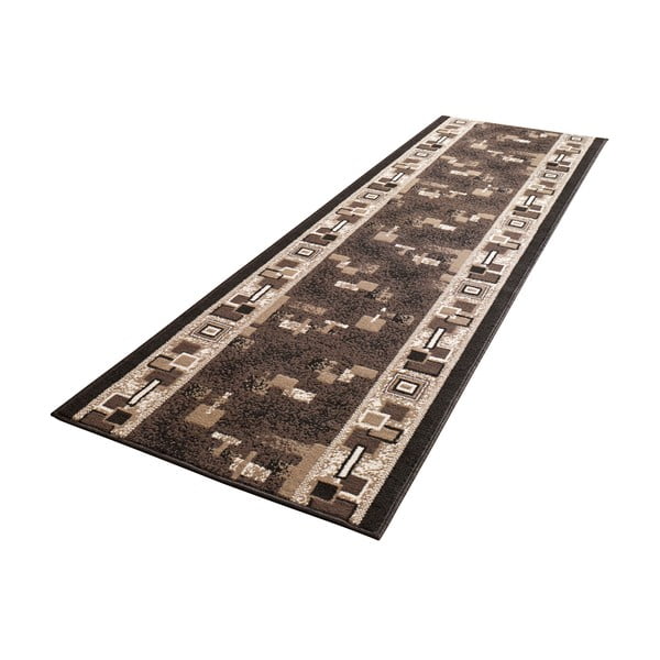 Pruun vaibajooksja 200x80 cm Cube - Hanse Home-image-2