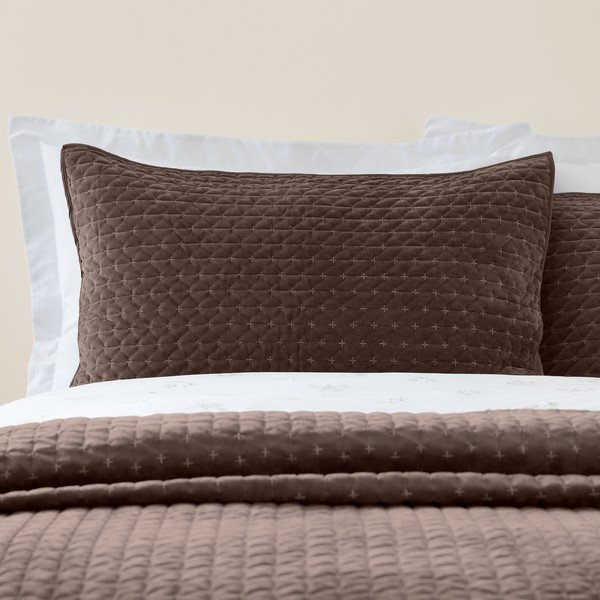 Padjapüürid komplektis 2 tükki 50x75 cm Attica Velvet - Bianca-image-1