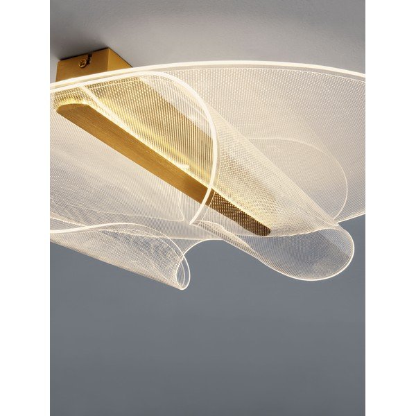 Alumiiniumist hämardatav LED-laevalgusti kuldses värvitoonis 55x45 cm Valentin - Nova Luce-image-1