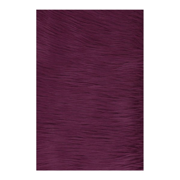 Fialový koberec z umělé kožešiny Pelus Purple, 150 x 200 cm-image-2