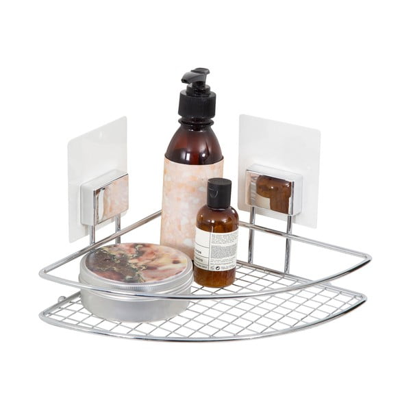 Seinale paigaldatav nurgas isekandev riiul Magic Bath Rack Bestlock - Compactor-image-1