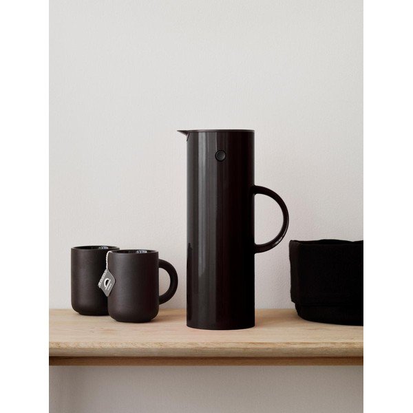 Must plastist termoskann 1 l EM77 - Stelton-image-1
