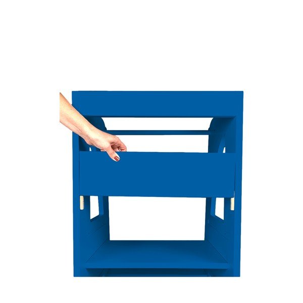 Přední modrá lišta k učicí věži Montessori - Rocket Baby