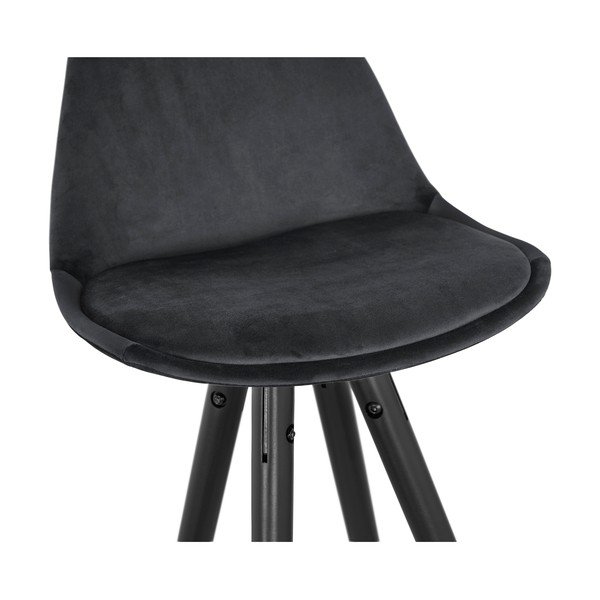 Must Mini baaritooli, istme kõrgus 65 cm Carry - Kokoon-image-2