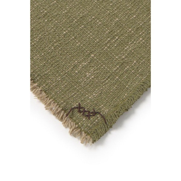 Khaki värvi puuvillane tekk 130x180 cm Handloom - Lorena Canals-image-4