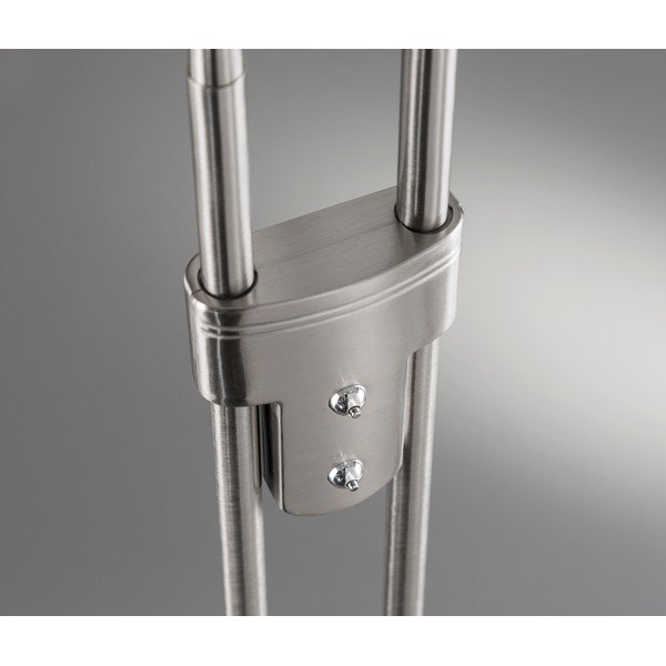 Hõbedane dimmerdatav LED põrandavalgusti (kõrgus 150 cm) Dent - Fischer & Honsel-image-3