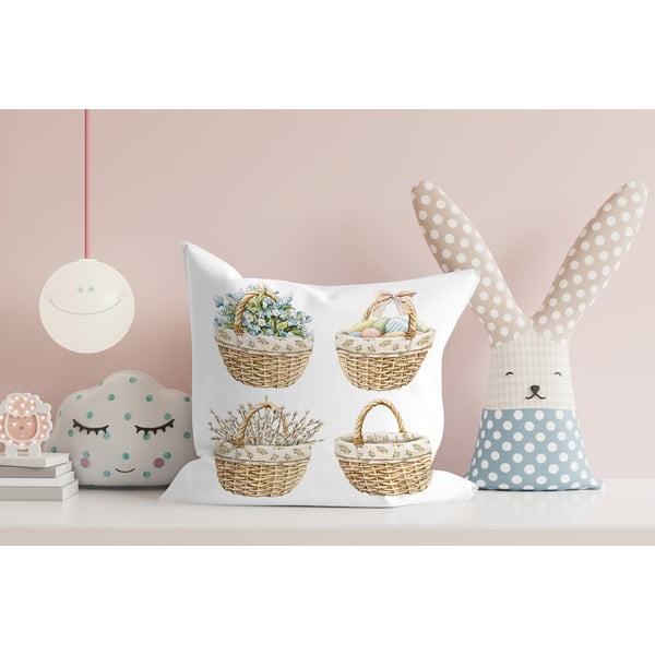 Lihavõttepühade motiiviga padjakate 43x43 cm - Mila Home-image-2