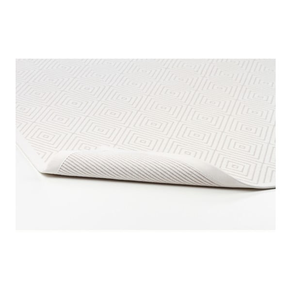 Valge kahepoolne mustriline vaip , 160 x 230 cm Kalana - Narma-image-1