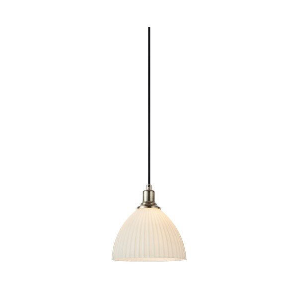 Valge klaasist ripplamp ø18x18 cm Ro - Markslöjd
