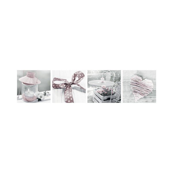 Mitmeosaline maal , 32 x 32 cm Shabby - Styler-image-2