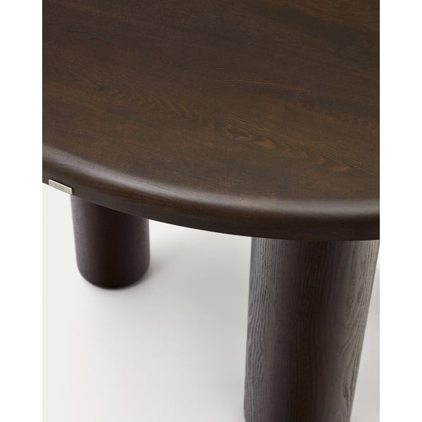 Ümmargune söögilaud ø 120 cm Mailen - Kave Home-image-3