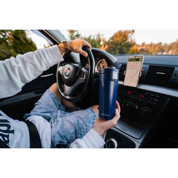 Tumesinine reisitermos, 400 ml Fuori - Vialli Design-image-4