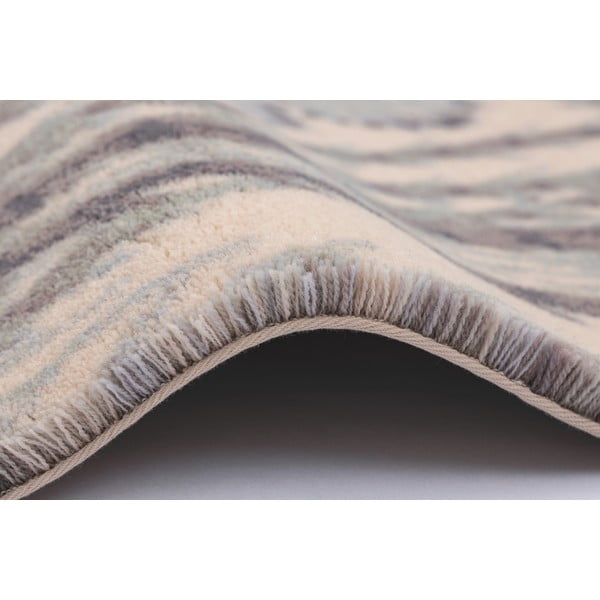 Mündivärvi-beež villane vaip 200x300 cm V&A Calisia Kelp - Agnella-image-1