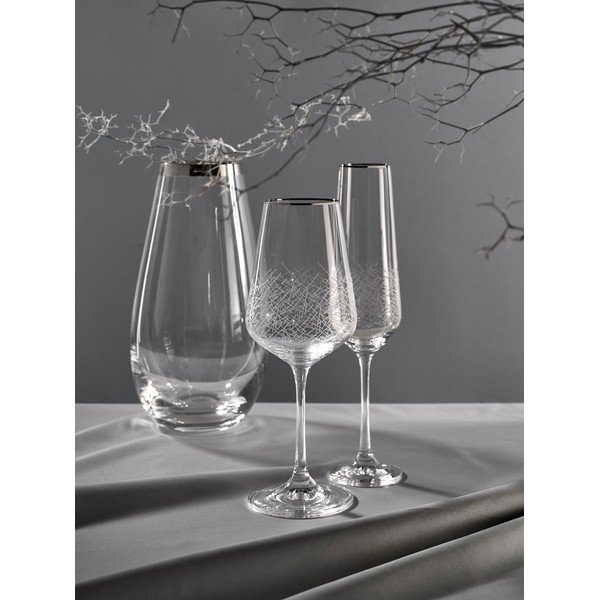 6 klaasi komplekt Frost, 340 ml Sandra - Crystalex-image-1