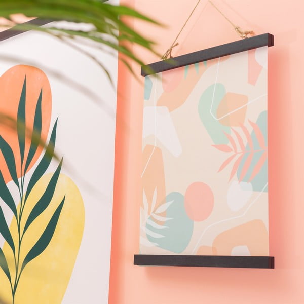 Must magnetiline plakatiraam, laius 30 cm - Sass & Belle-image-1