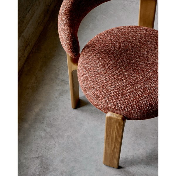 Punane tuhkpuidust söögitool Granite - Kave Home-image-3