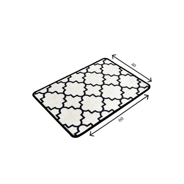 Must/beež vannitoamatt 40x60 cm Kupa - Foutastic-image-3