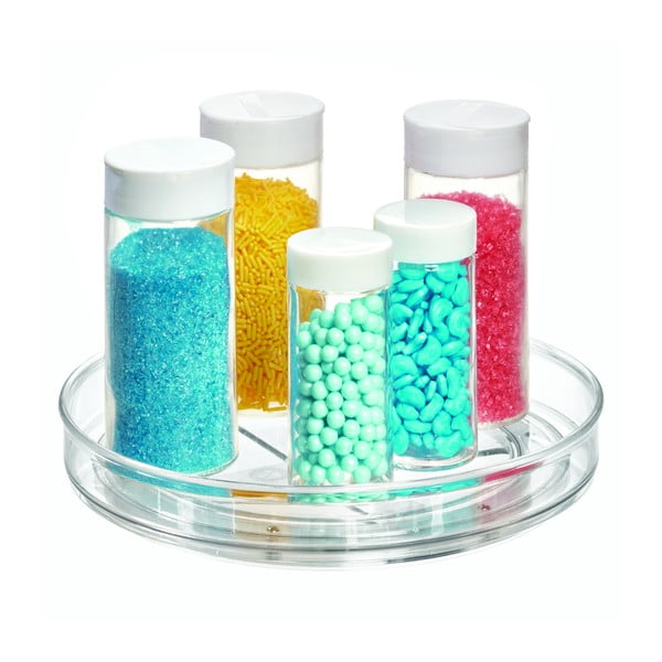 IDesign The Home Edit ümmargune pöörlev konteineri statiiv, ⌀ 23,5 cm - iDesign/The Home Edit-image-1