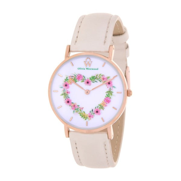 Dámské hodinky s řemínkem ve světle růžové barvě Olivia Westwood Lala