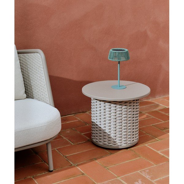 Metallist ümmargune aialaud ø 50 cm Sedalis - Kave Home-image-1