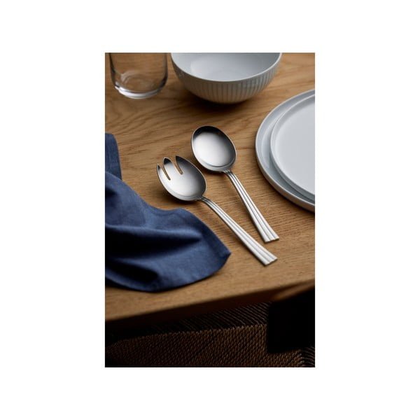 Roostevabast terasest salati söögiriistad, 2 tk Thebe - Gense-image-1