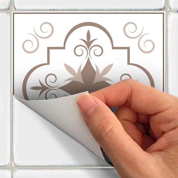 15 dekoratiivse seinakleebise komplekt , 15 x 15 cm Ezeiza - Ambiance-image-4