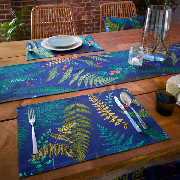 Riidest lauamatid 2tk komplektis 30x46 cm Woodland Fern - RHS-image-1