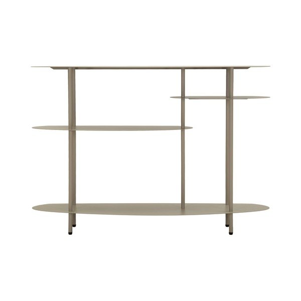 Hallikasbeež metallist konsoollaud 34x118 cm Saturn - Mauro Ferretti-image-4