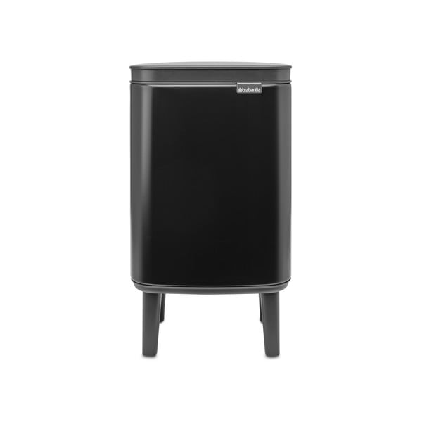 Matt must terasest prügikast 4 l Bo Hi - Brabantia