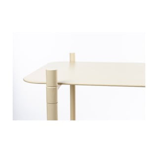 Kreem metallist riiul 100x62 cm River - Zuiver