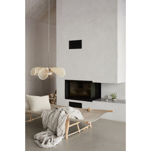 Beež rippvalgusti ø 63 cm Styrka – Markslöjd-image-1